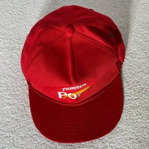 Vintage Red Alberta Grain Pool Trucker Style Hat - Picture 10 of 11